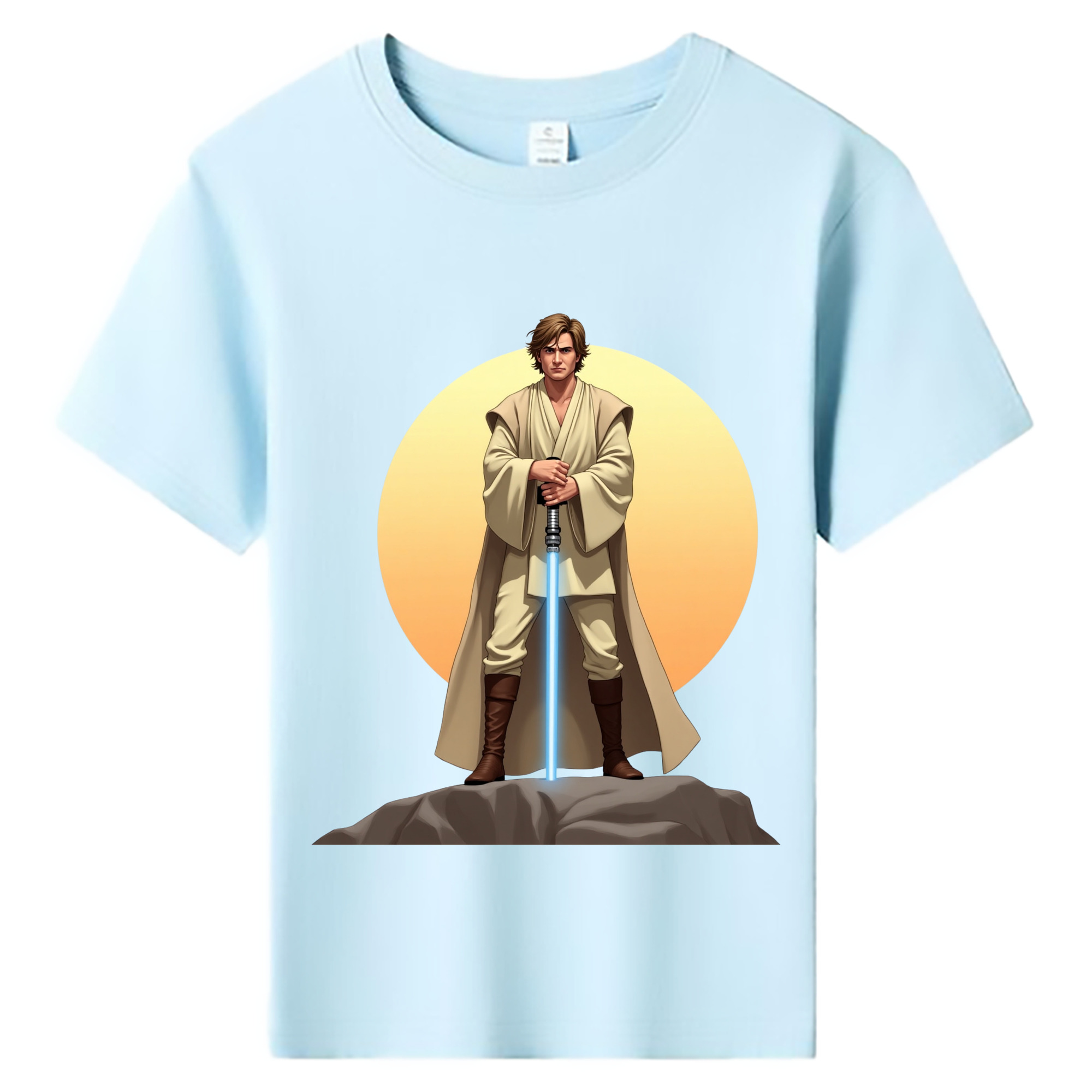 （画像用） スター・ウォーズ Star Wars 綿100％キッズTシャツ（フロントプリント）